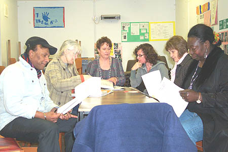 Lorna Chairs Committee Meeting